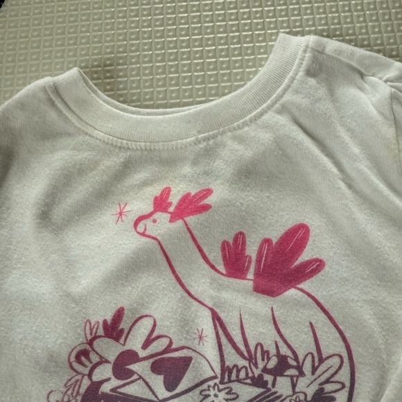 Old Navy |Baby girl cute outfit,dinosaur print leggings & long sleeve tee•••18M - Picture 4 of 6